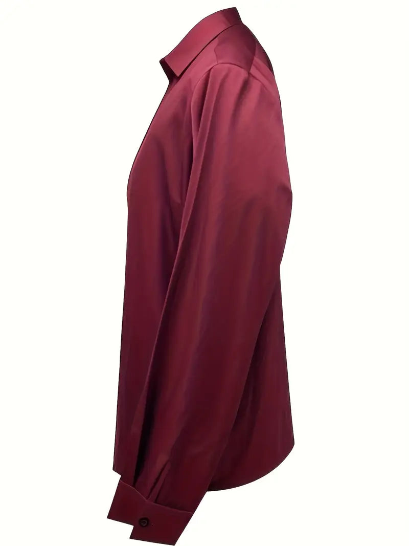 Rhiley – Satin Women’s V-Neck Blouse
