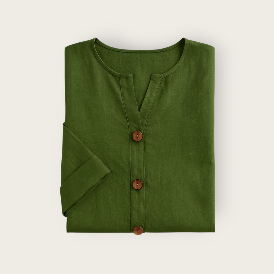 Vangie – Lightweight Women’s Linen Blouse