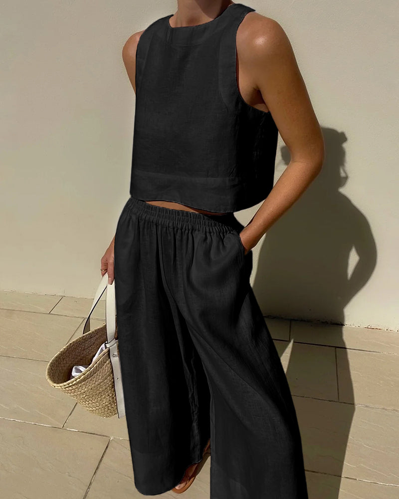 Marivic – Lightweight Women’s Summer Two-Piece Outfit