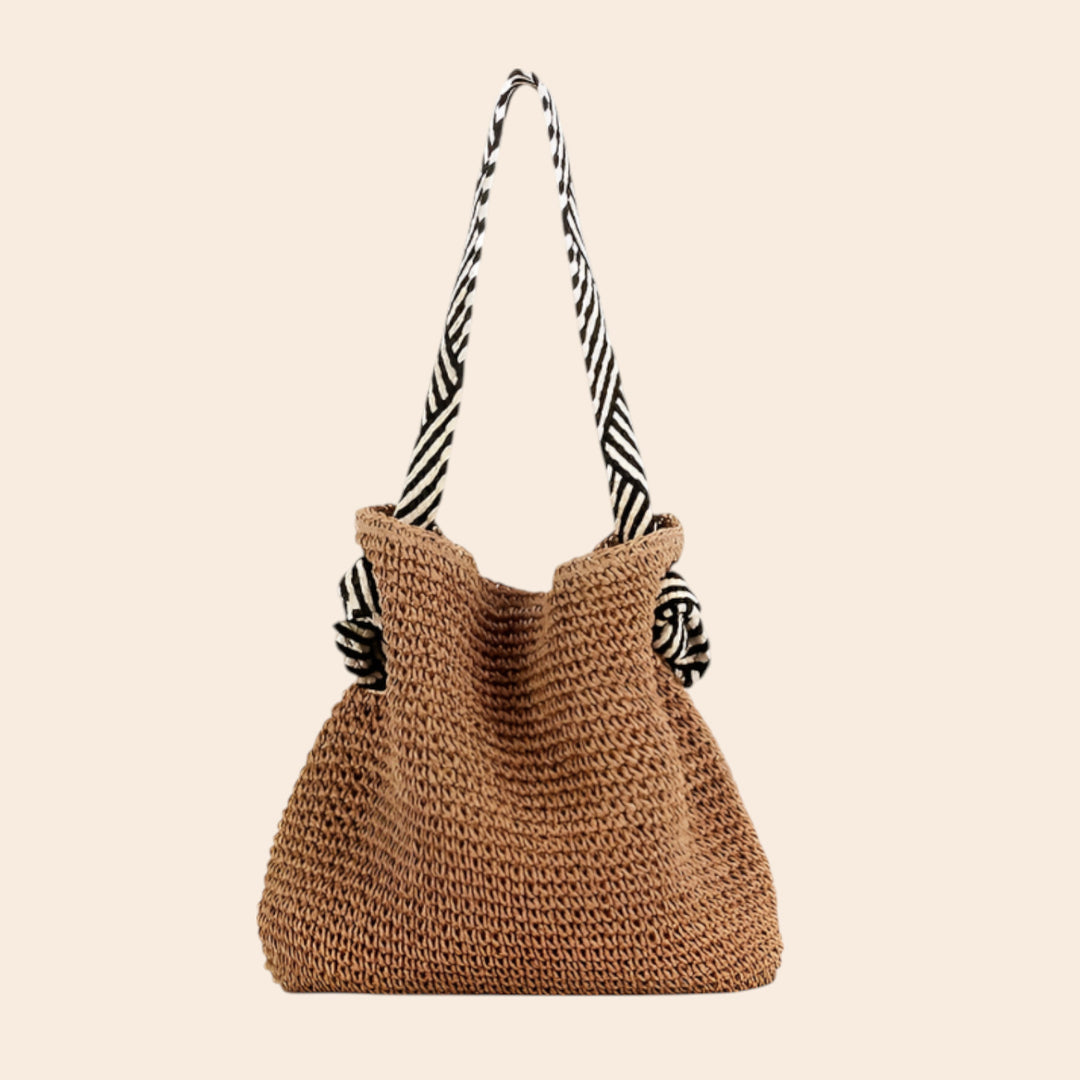 Catalina – Women's Boho Two-Tone Tote Bag