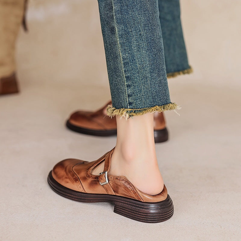 Marleen – Women’s Summer Leather Loafers