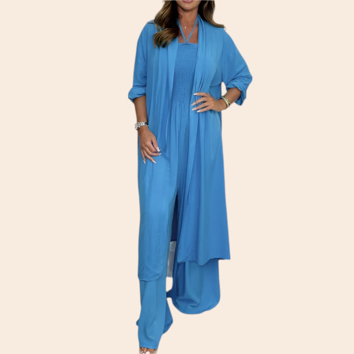 Matilda – Women’s Cardigan & Jumpsuit Set
