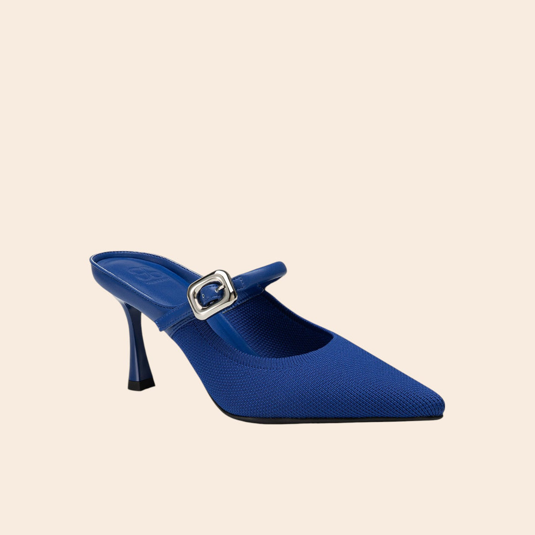 Abigail – Women’s Pointed-Toe Mesh Heel Mules