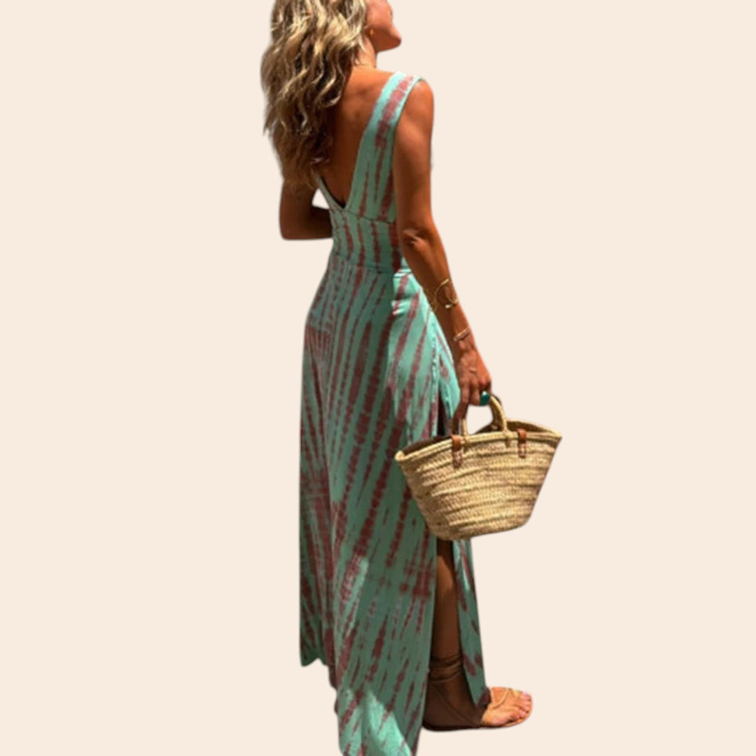 Luella –Stretch Slit Dress for Women