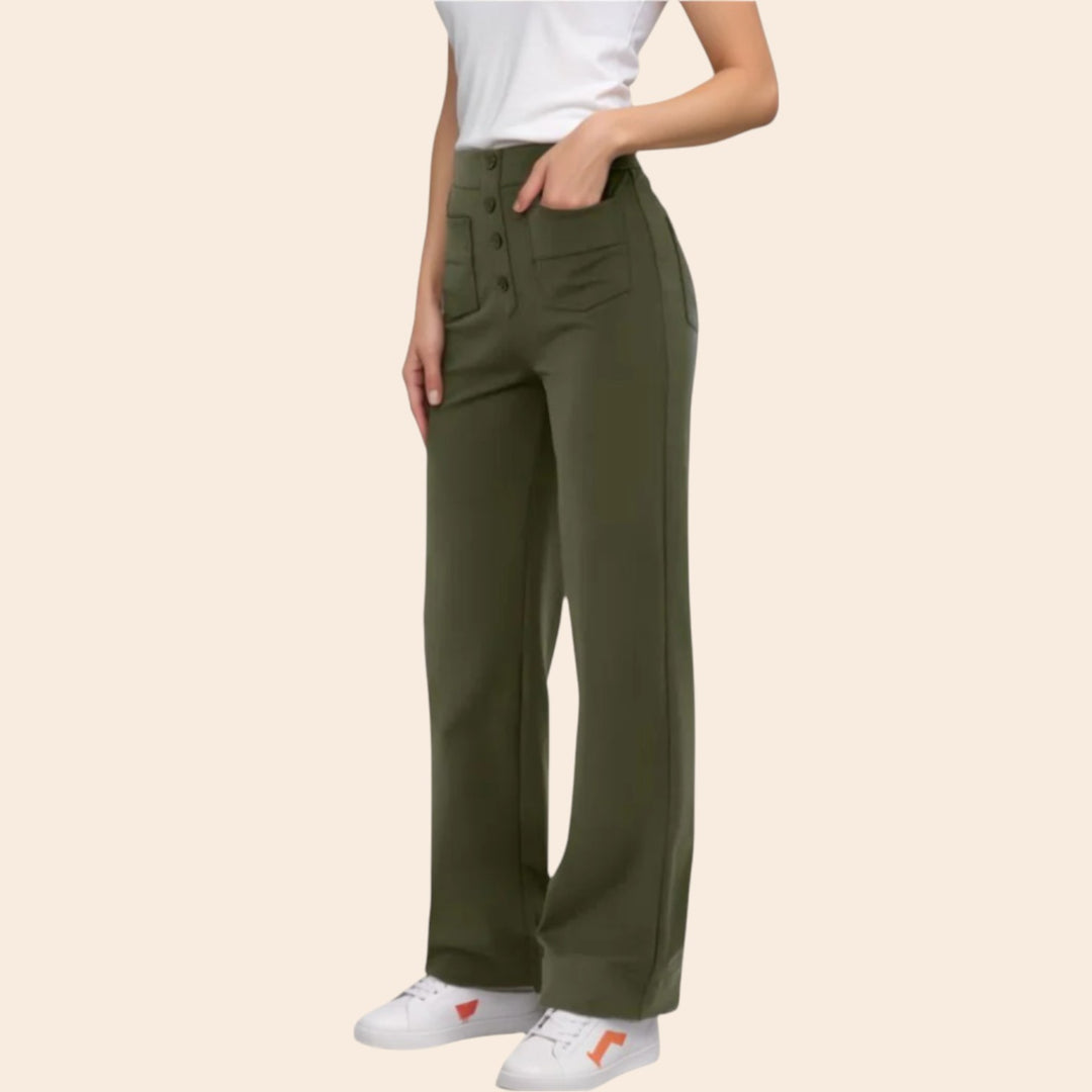 Daisy – High-Waisted Women’s Stretch Trousers