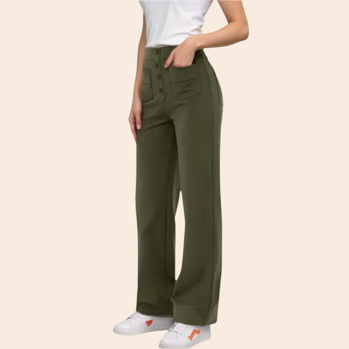 Daisy – High-Waisted Women’s Stretch Trousers