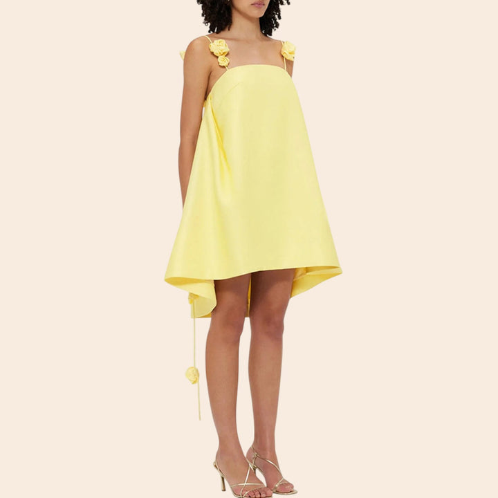 Sienna – Women’s Yellow Summer Dress