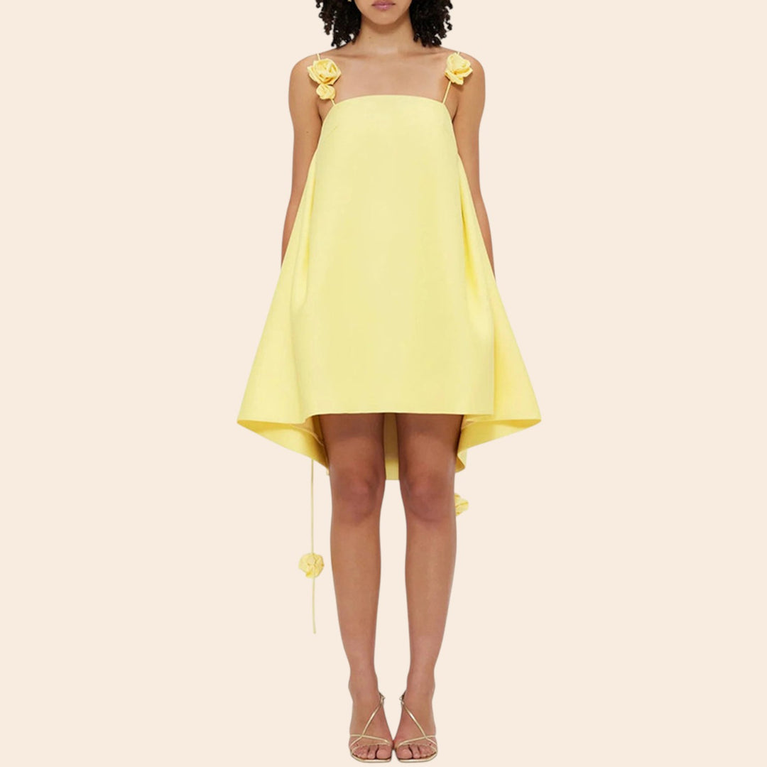 Sienna – Women’s Yellow Summer Dress
