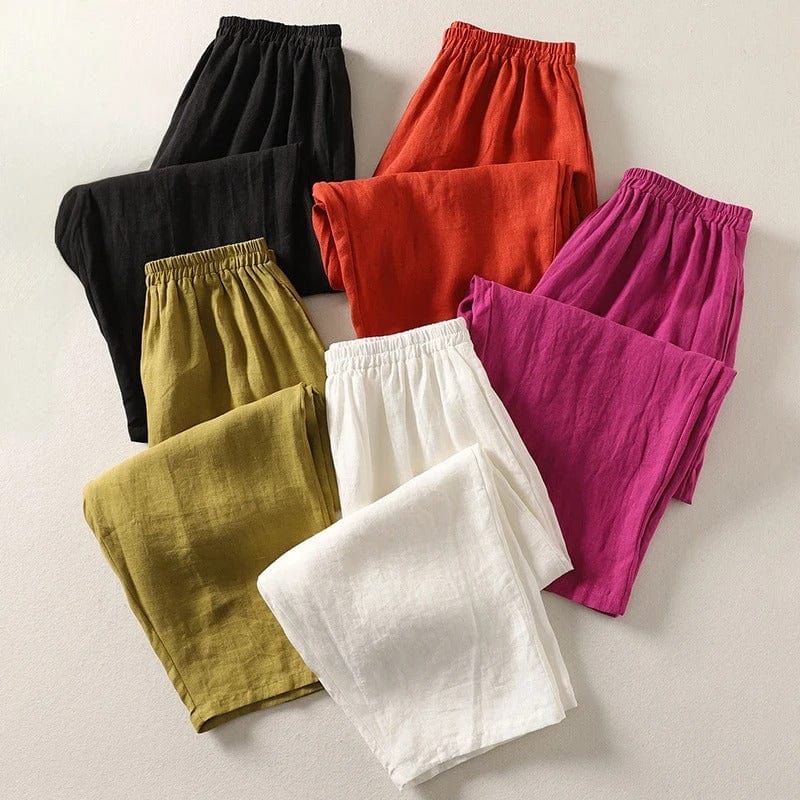 Nadine – Lightweight Women’s Linen Trousers