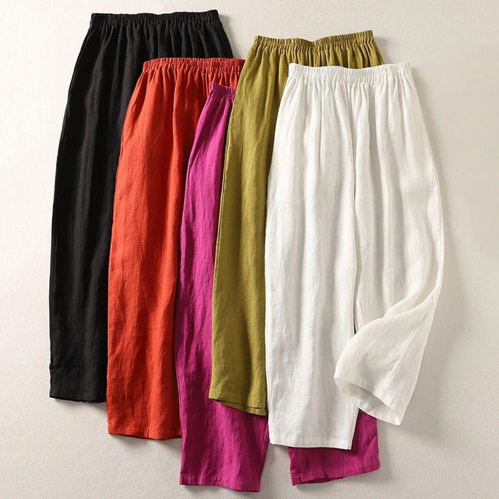 Nadine – Lightweight Women’s Linen Trousers