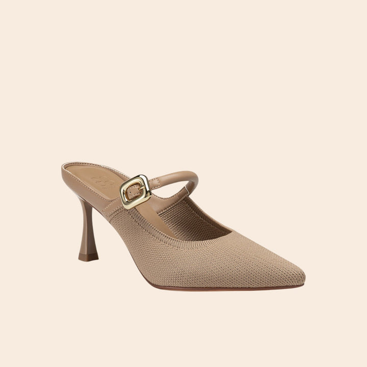 Abigail – Women’s Pointed-Toe Mesh Heel Mules