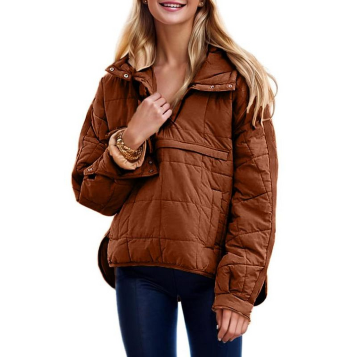 Zane – Oversized Women’s Hooded Pullover Jacket