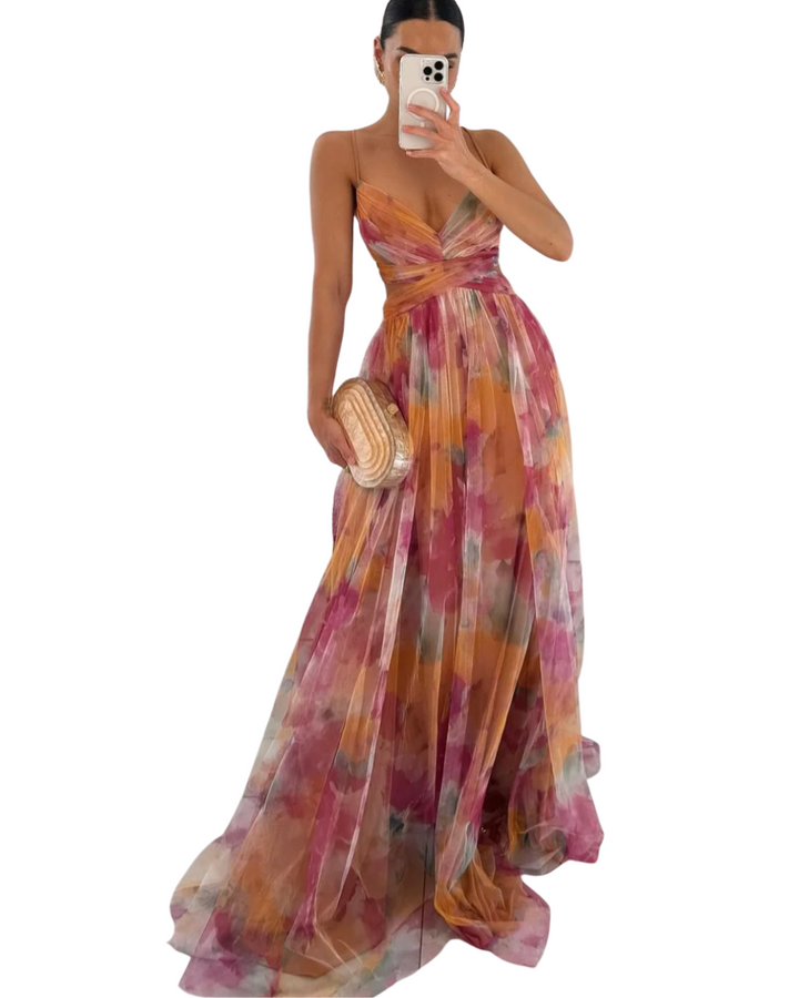Belena – Lightweight Floral Maxi Dress for Women