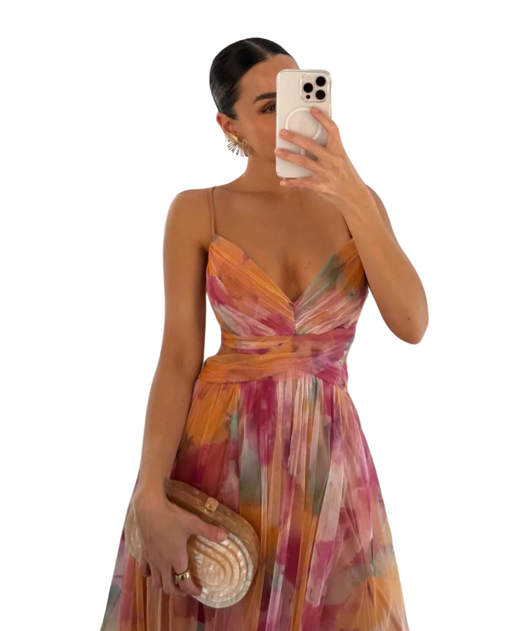 Belena – Lightweight Floral Maxi Dress for Women