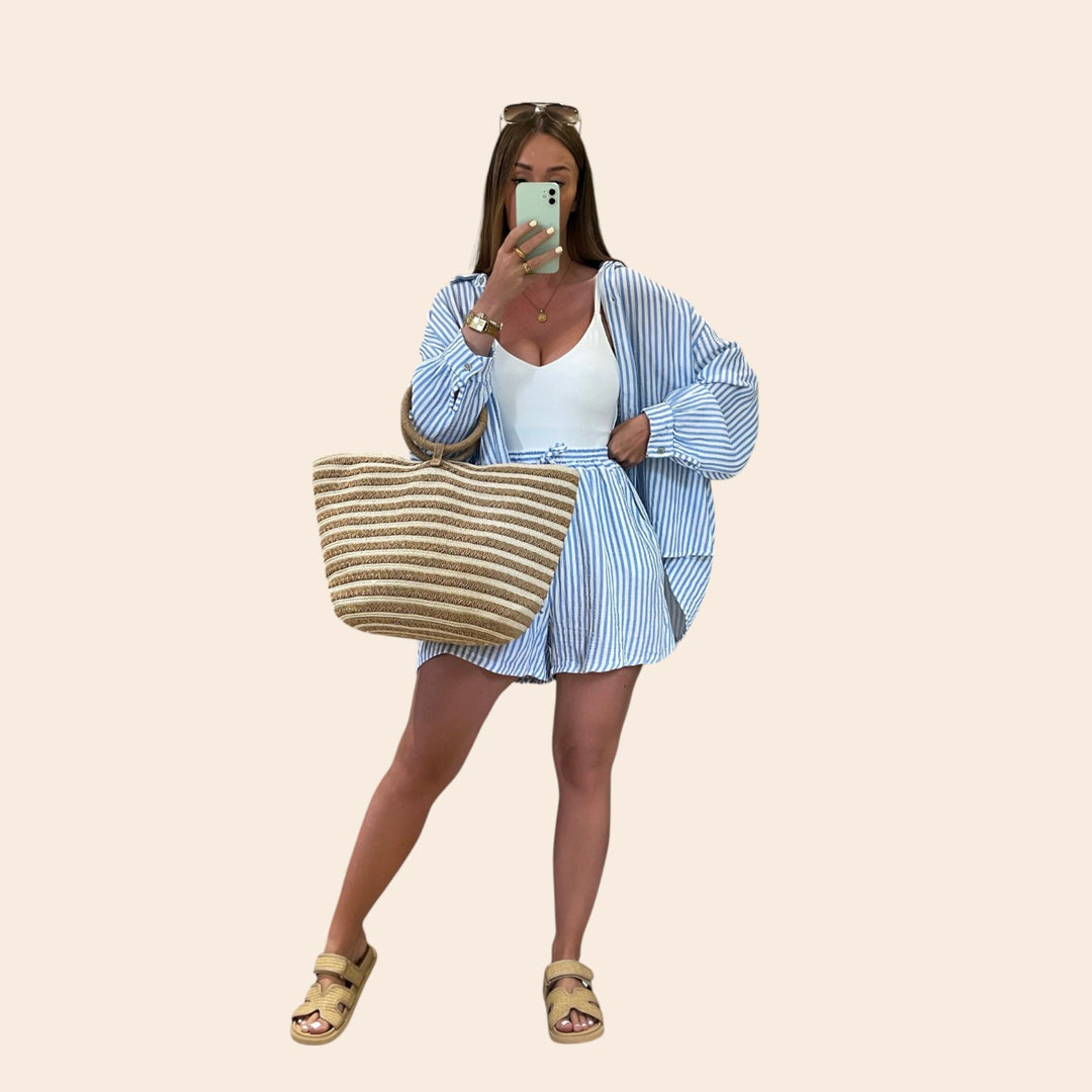 Milah – Striped Women’s Summer Co-ord Set