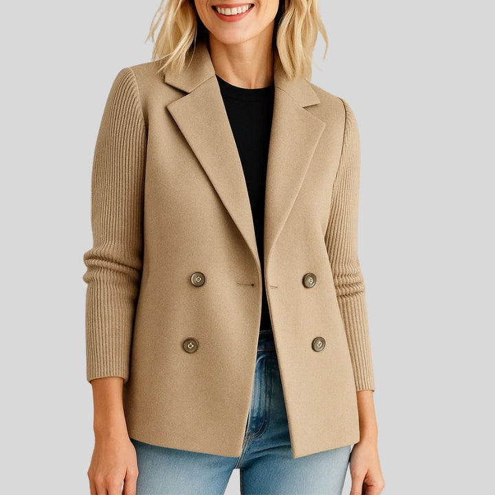 Beanne – Soft Tailored Women’s Sweater Blazer
