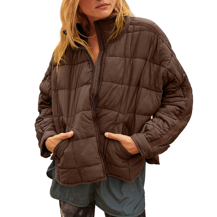 Larny – Women’s Lightweight Zip Puffer Jacket