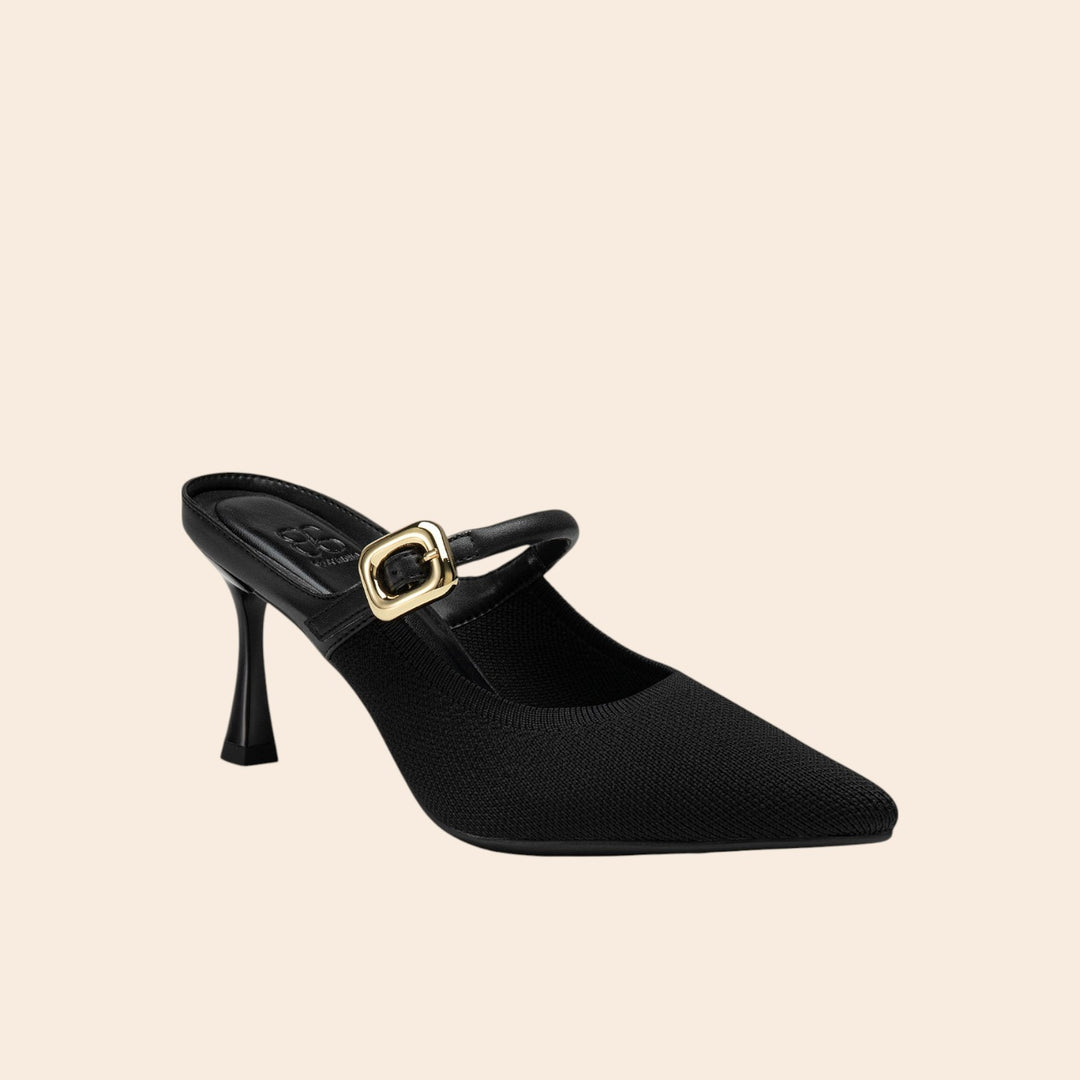 Abigail – Women’s Pointed-Toe Mesh Heel Mules