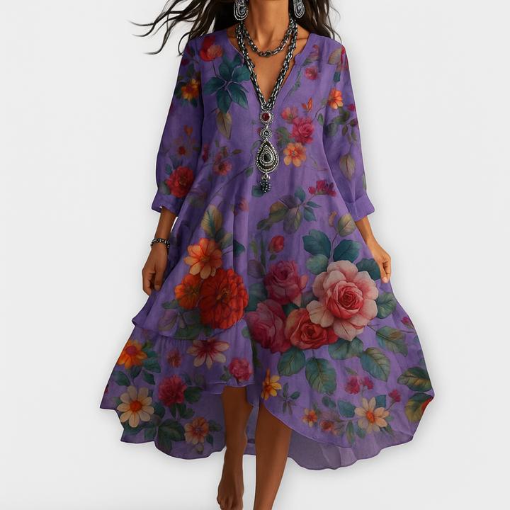 Shaira – Lightweight Floral Women’s Day Dress