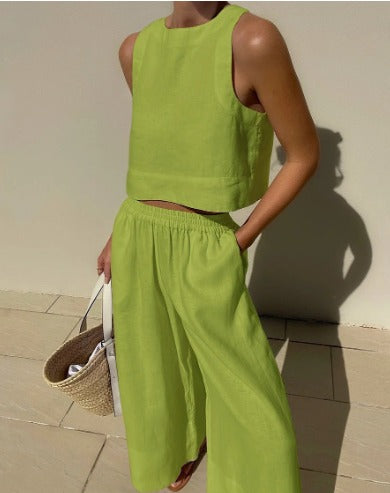 Marivic – Lightweight Women’s Summer Two-Piece Outfit