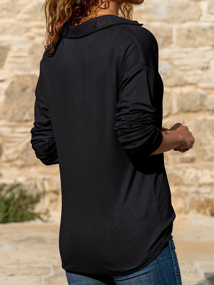 Cyra – Elegant Women’s Long Sleeve Top