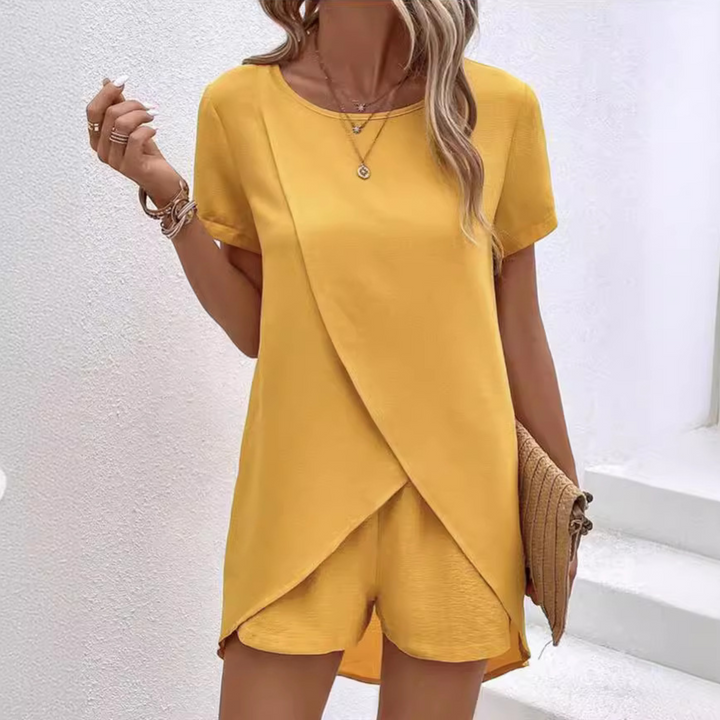 Talia – Women’s Summer Lounge Set for Relaxed Comfort