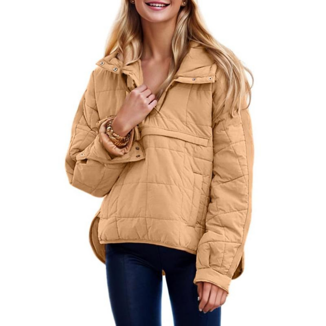 Zane – Oversized Women’s Hooded Pullover Jacket