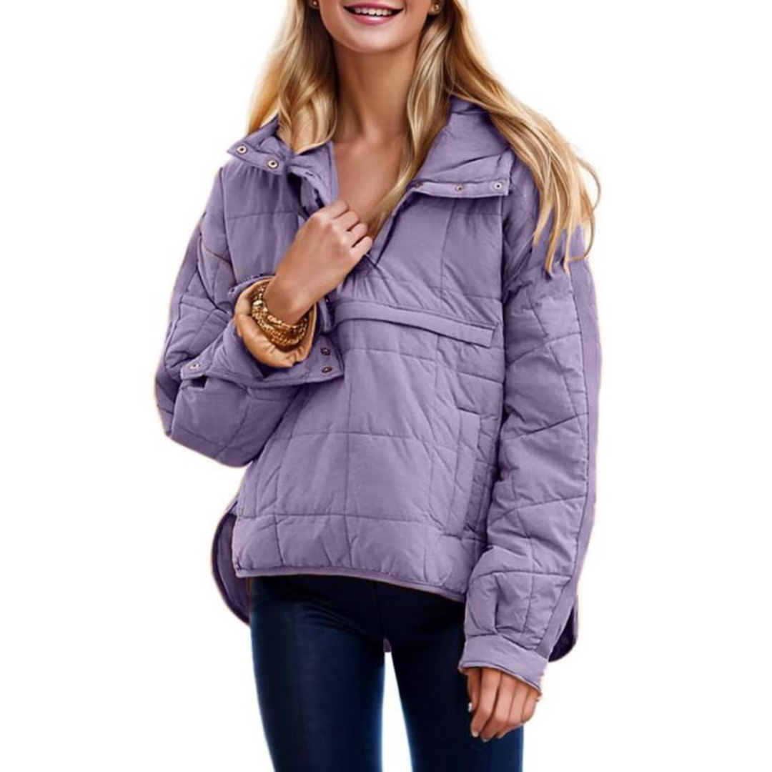 Zane – Oversized Women’s Hooded Pullover Jacket