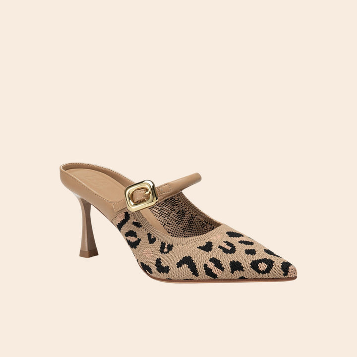 Abigail – Women’s Pointed-Toe Mesh Heel Mules