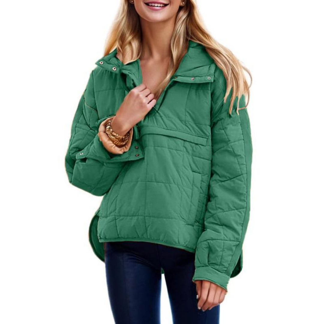 Zane – Oversized Women’s Hooded Pullover Jacket
