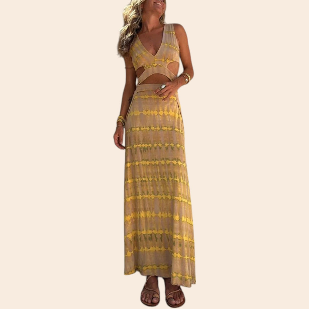 Luella –Stretch Slit Dress for Women
