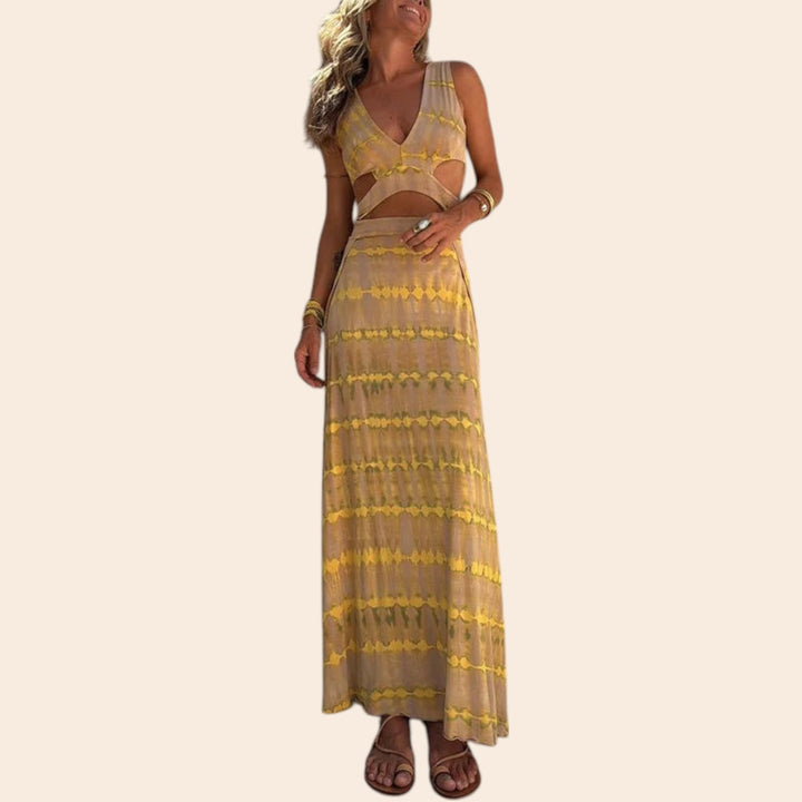 Luella –Stretch Slit Dress for Women