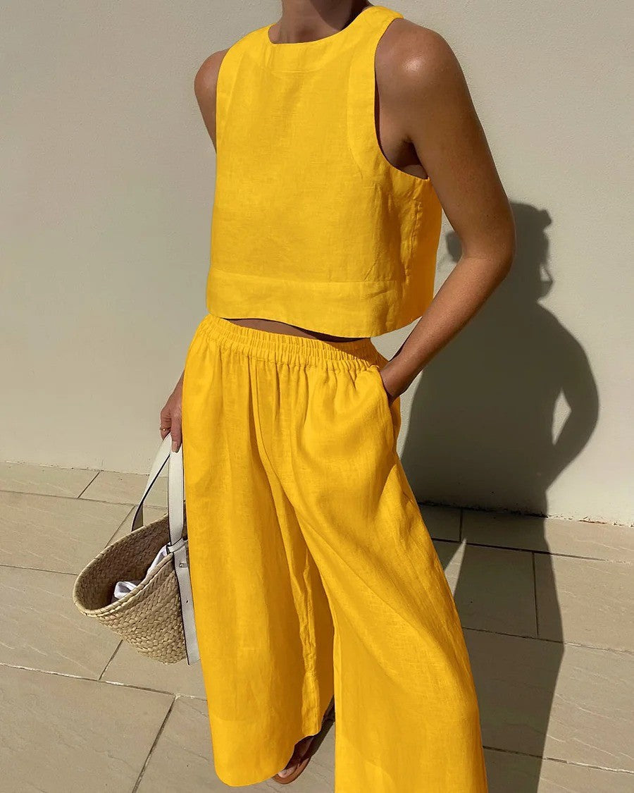 Marivic – Lightweight Women’s Summer Two-Piece Outfit