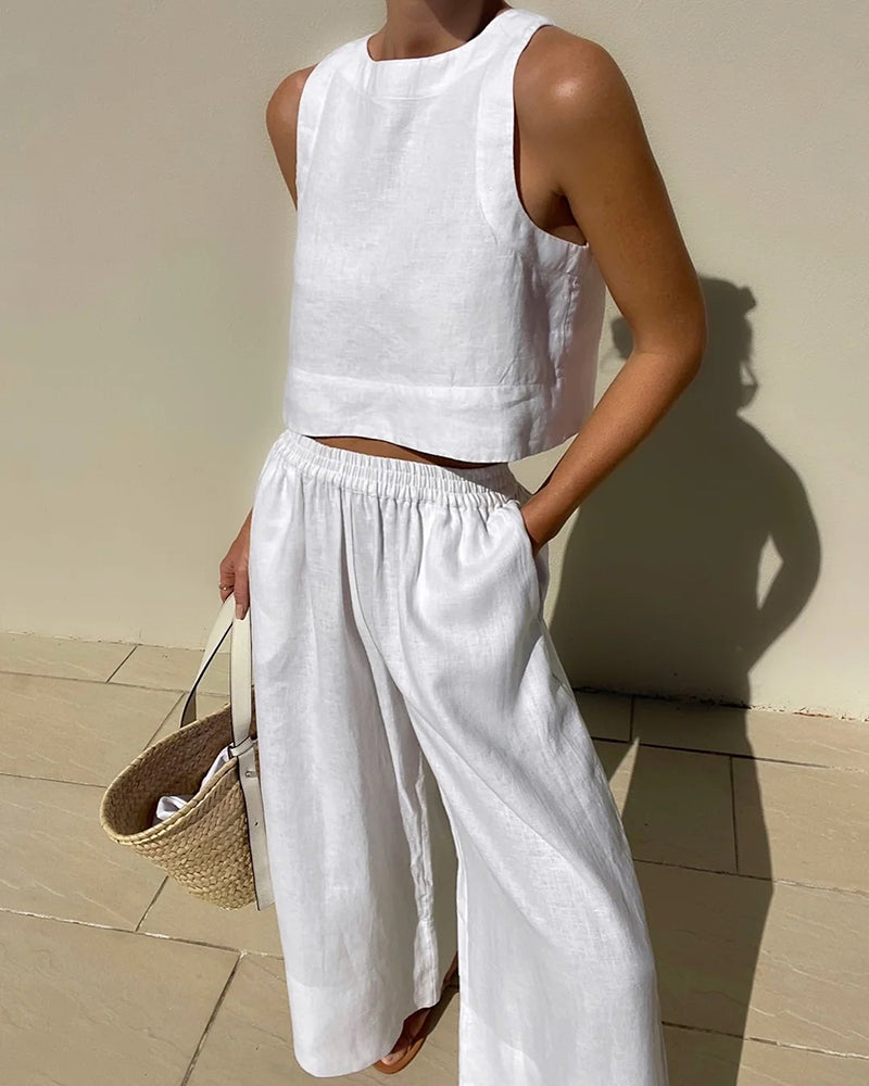 Marivic – Lightweight Women’s Summer Two-Piece Outfit
