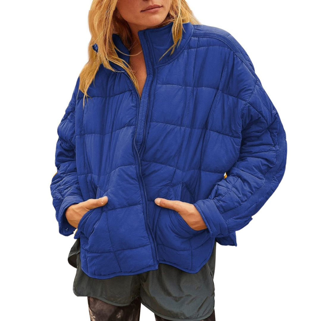 Larny – Women’s Lightweight Zip Puffer Jacket