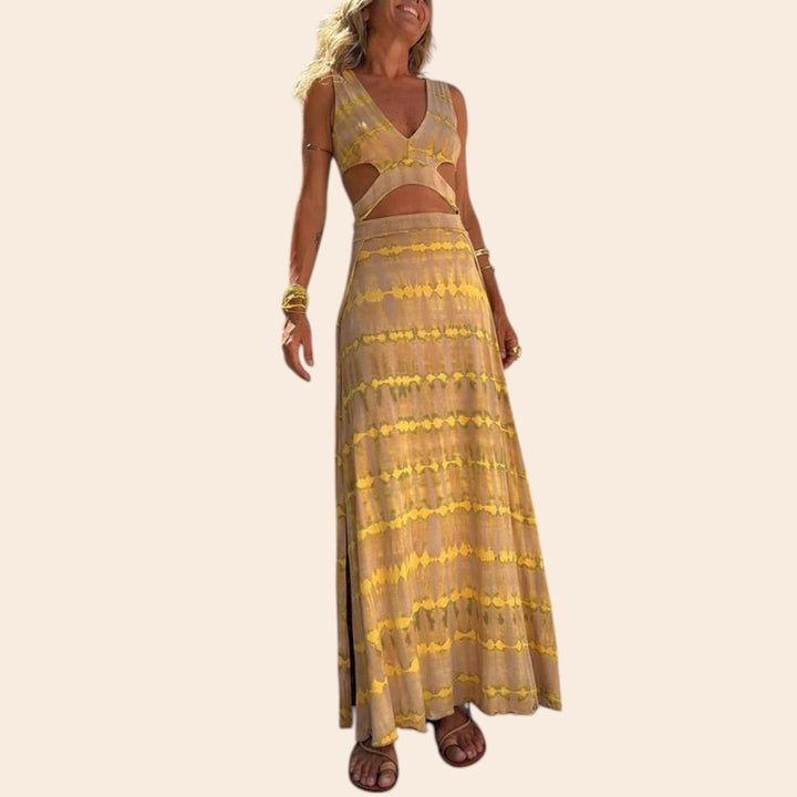 Luella –Stretch Slit Dress for Women