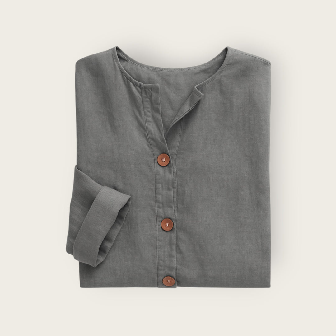 Vangie – Lightweight Women’s Linen Blouse