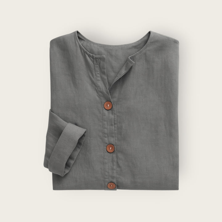 Vangie – Lightweight Women’s Linen Blouse