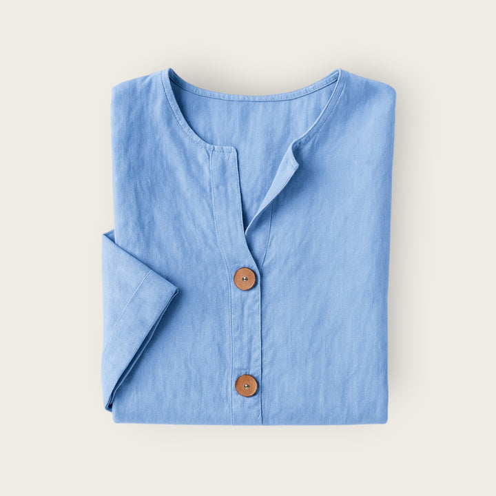Vangie – Lightweight Women’s Linen Blouse