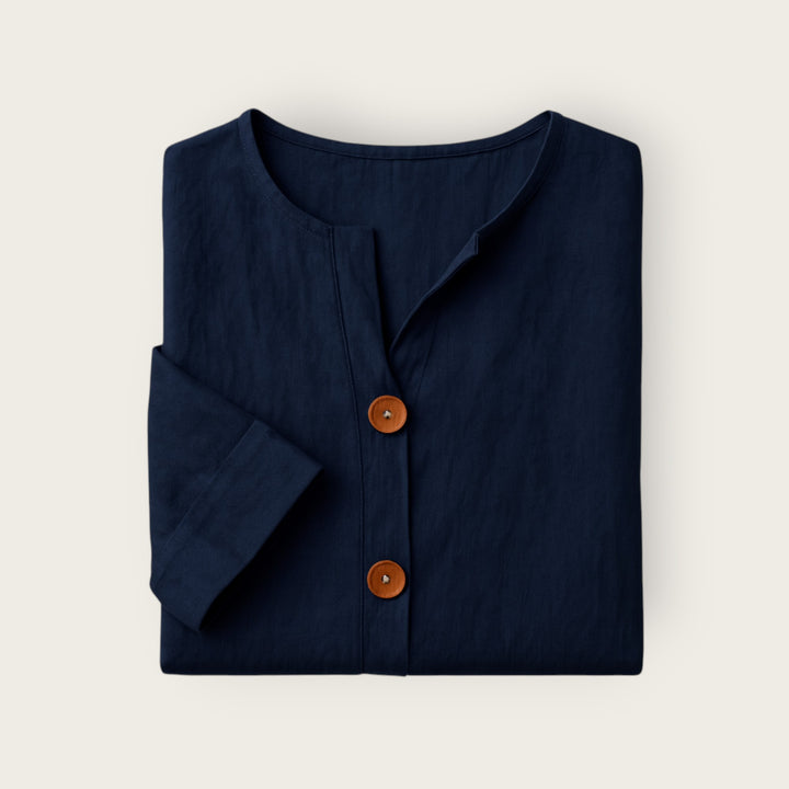 Vangie – Lightweight Women’s Linen Blouse
