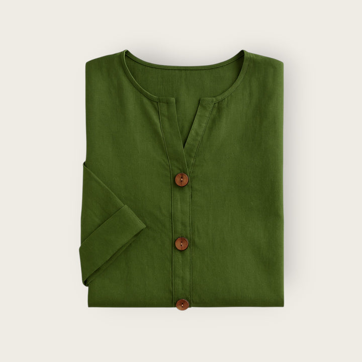 Vangie – Lightweight Women’s Linen Blouse
