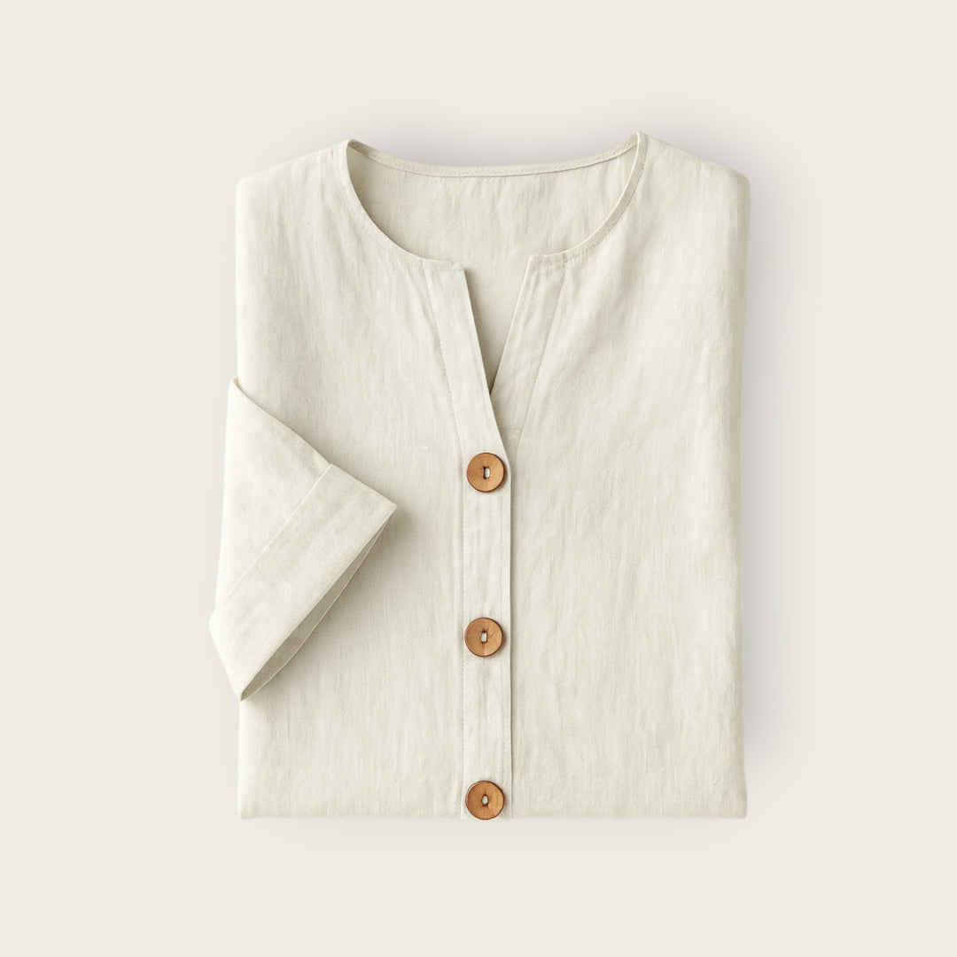 Vangie – Lightweight Women’s Linen Blouse