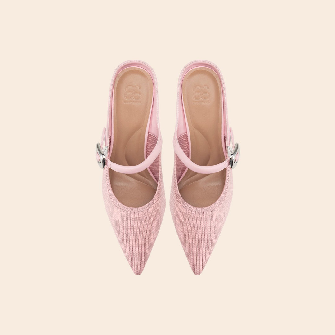 Abigail – Women’s Pointed-Toe Mesh Heel Mules