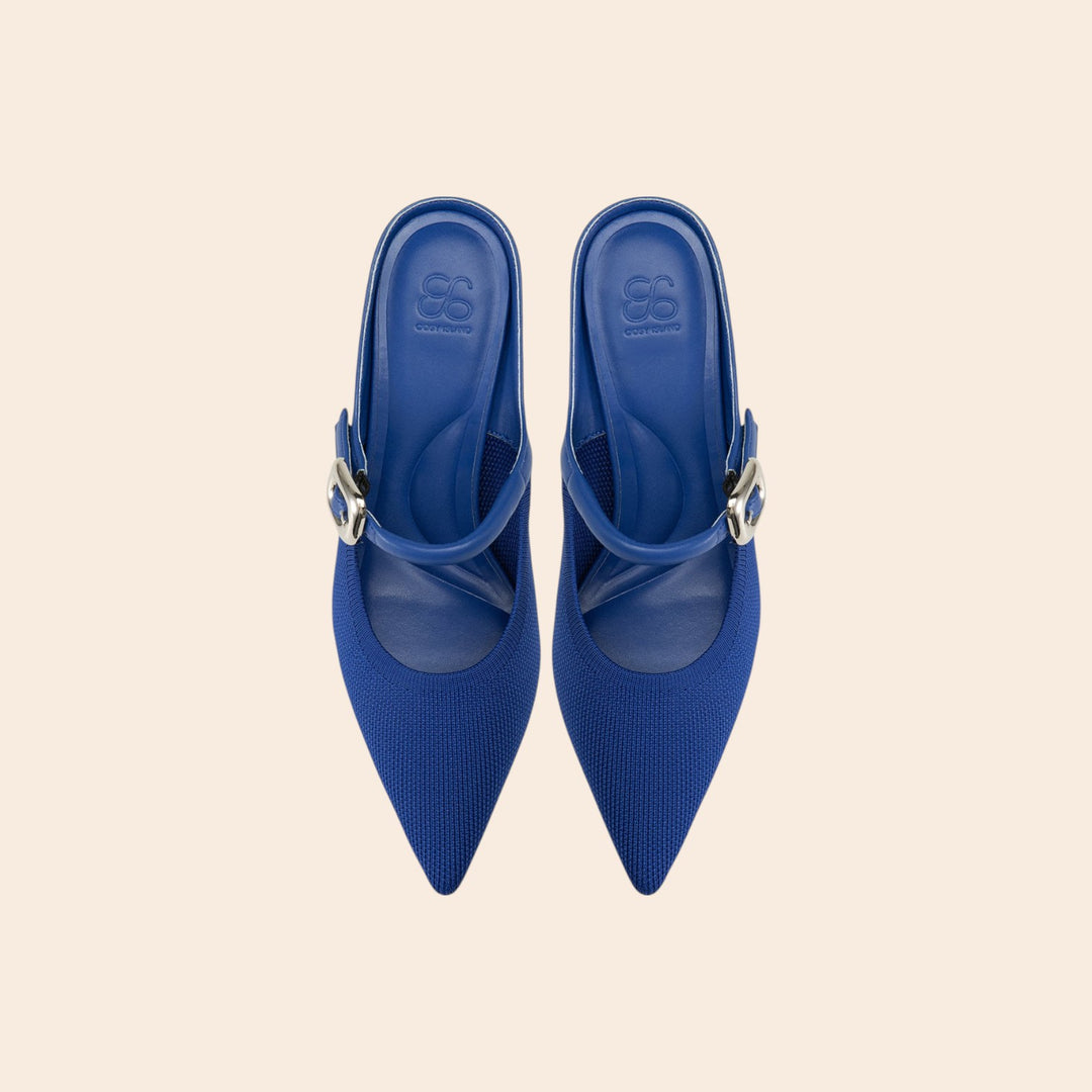 Abigail – Women’s Pointed-Toe Mesh Heel Mules