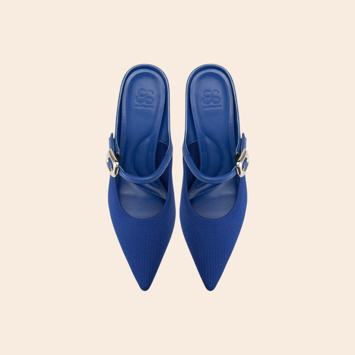 Abigail – Women’s Pointed-Toe Mesh Heel Mules