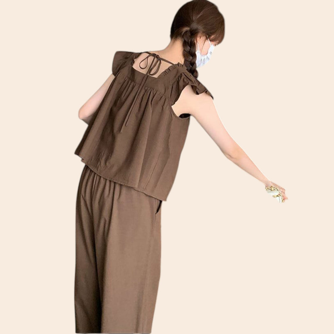 Maureen – Summer Slim Retro Two-Piece Suit for Women