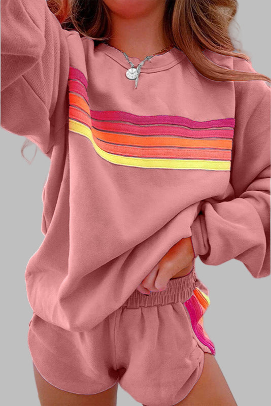 Elara – Women’s Striped Pyjama Set