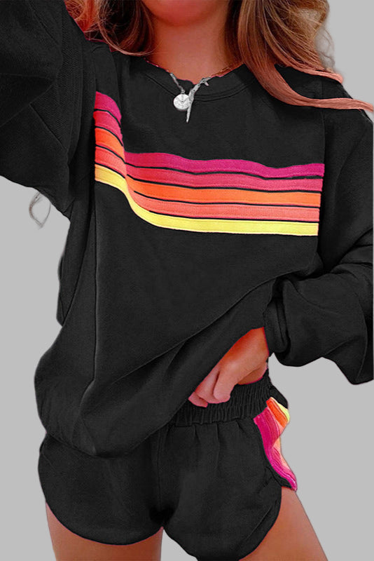 Elara – Women’s Striped Pyjama Set
