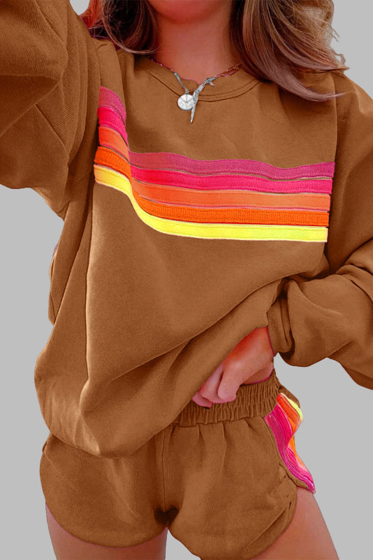 Elara – Women’s Striped Pyjama Set