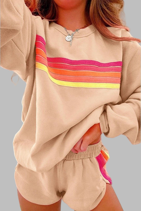 Elara – Women’s Striped Pyjama Set